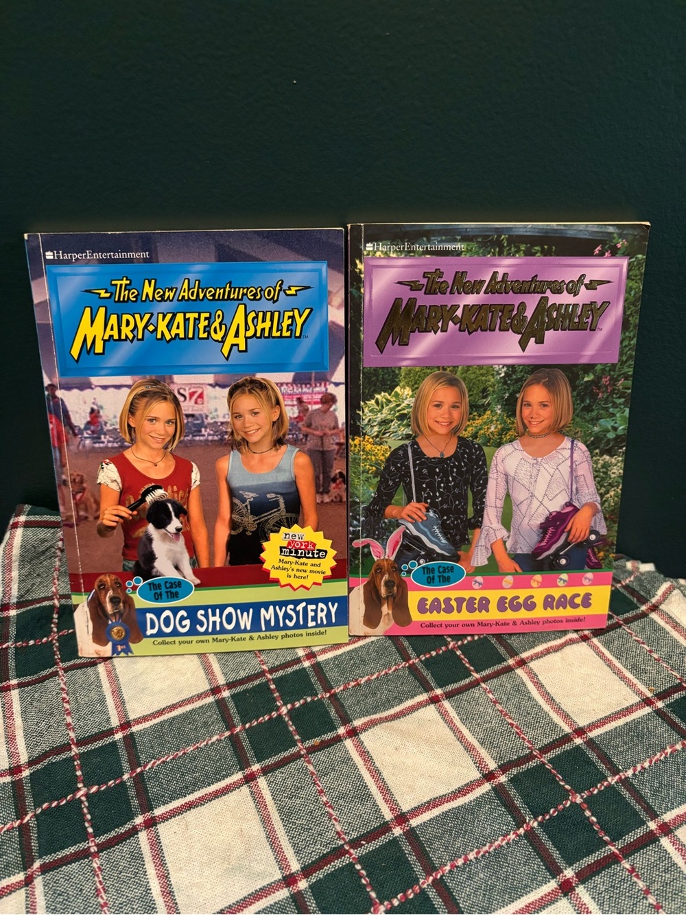 Vintage Mary Kate and Ashley Books Set of 2 Y2K
